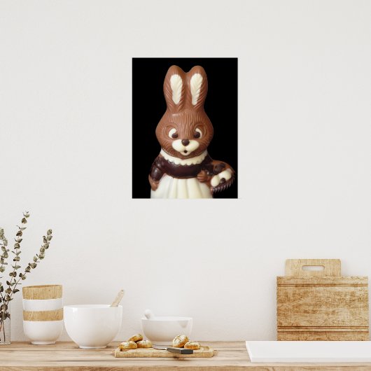 PaasBunny 3D-Poster Poster (Keuken)
