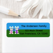 PaasBunny #5-retouradreslabels Etiket (Insitu)