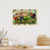 PaasBunny Baseball Poster (Keuken)