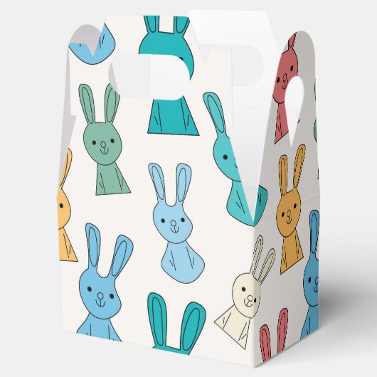 Paasbunny Bedankdoosjes (Geopend)