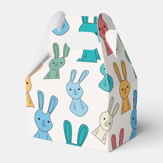 Paasbunny Bedankdoosjes (Voorkant Zijde)