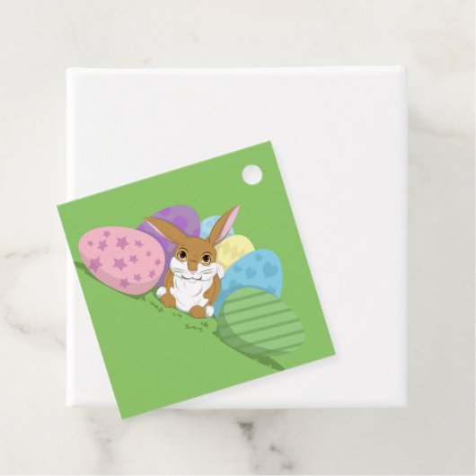 Paasbunny Bedankjes Labels (In situ)