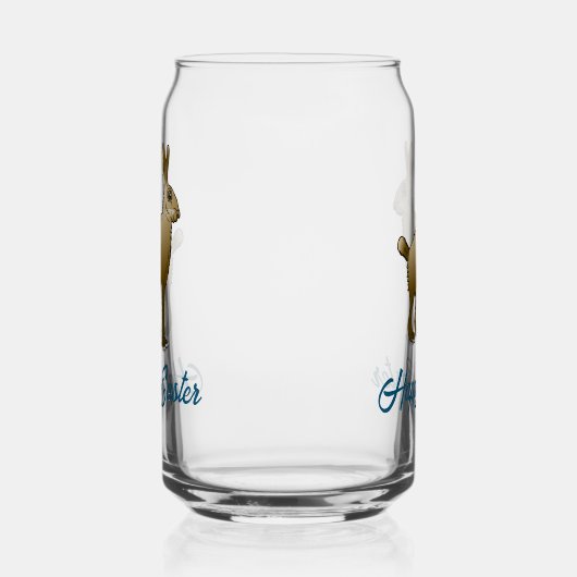 Paasbunny Blikvorm Glas (Links)