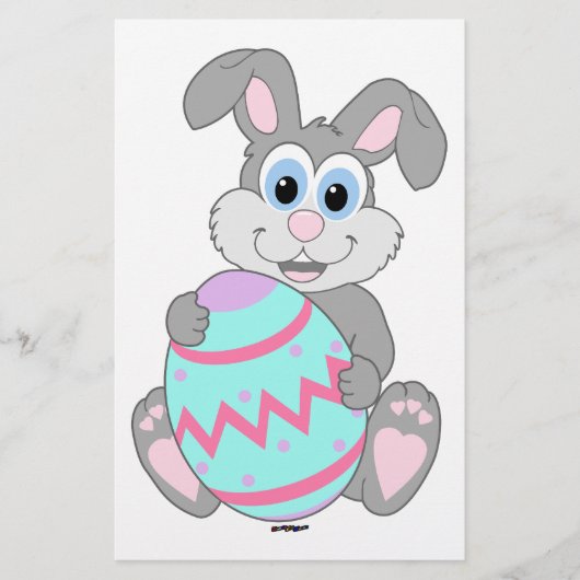 Paasbunny Briefpapier (Voorkant)