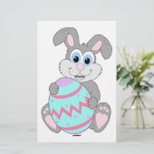 Paasbunny Briefpapier (Staand voorkant)