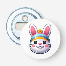 Paasbunny Button Flesopener