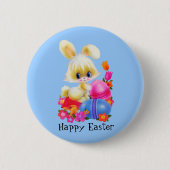 PaasBunny-Button Ronde Button 5,7 Cm (Voorkant)
