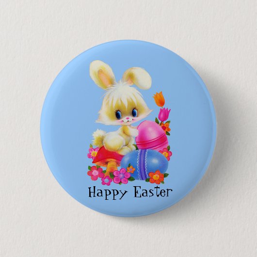PaasBunny-Button Ronde Button 5,7 Cm (Voorkant)
