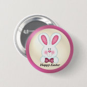 PaasBunny-Button Ronde Button 5,7 Cm (Voorkant /achterkant)