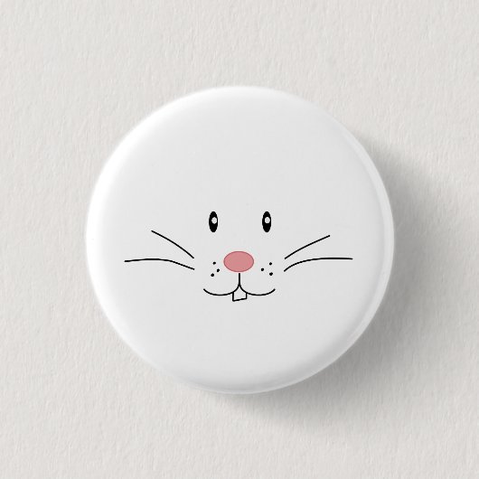 PaasBunny-Buttonnen Ronde Button 3,2 Cm (Voorkant)