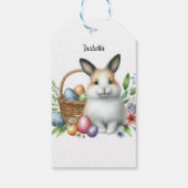 Paasbunny Cadeaulabel (Achterkant)