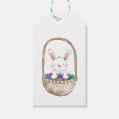 Paasbunny Cadeaulabel (Voorkant)