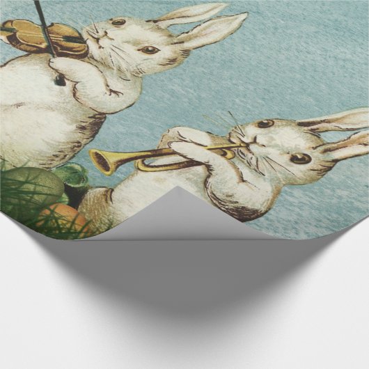 Paasbunny Cadeaupapier (Hoek)