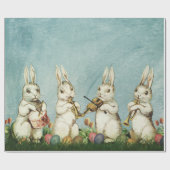 Paasbunny Cadeaupapier (Vlak)