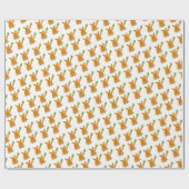 Paasbunny Cadeaupapier (Vlak)