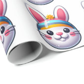 Paasbunny Cadeaupapier (Rol Hoek)
