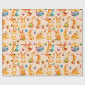 Paasbunny Cadeaupapier (Vlak)