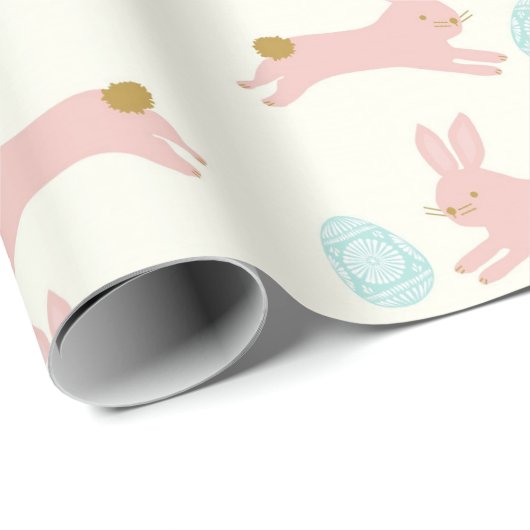 Paasbunny Cadeaupapier (Rol Hoek)