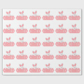 Paasbunny Cadeaupapier (Vlak)