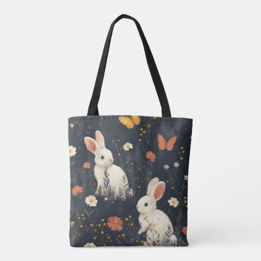 PaasBunny-Canvas tas (Achterkant)