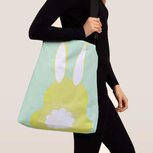 PaasBunny-Canvas tas (Dichtbij)