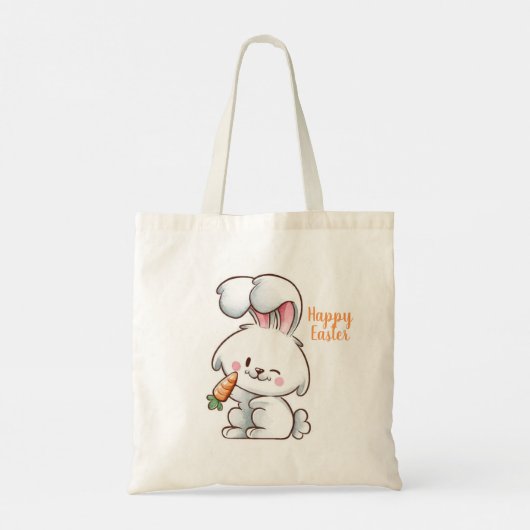 PaasBunny-Canvas tas (Achterkant)