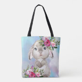 PaasBunny-Canvas tas (Achterkant)