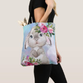 PaasBunny-Canvas tas (Dichtbij)