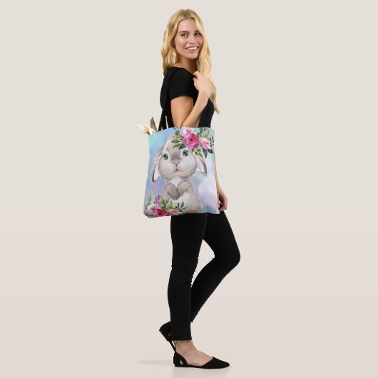 PaasBunny-Canvas tas (Op model)