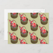 Paasbunny Cat Feestdagenkaart (Voorkant / Achterkant)