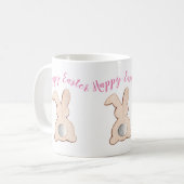 Paasbunny Cottontail Coffee-Mok Koffiemok (Voorkant links)