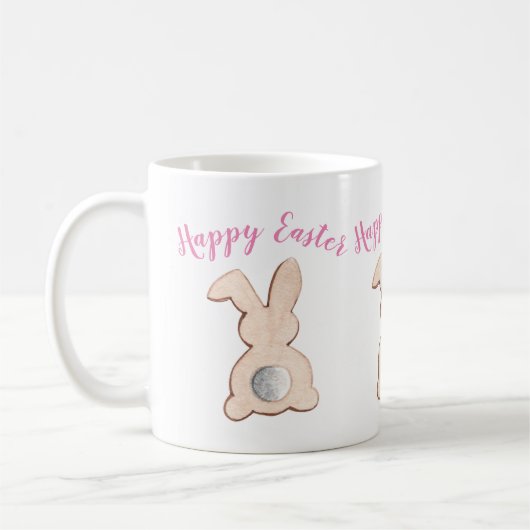 Paasbunny Cottontail Coffee-Mok Koffiemok (Links)