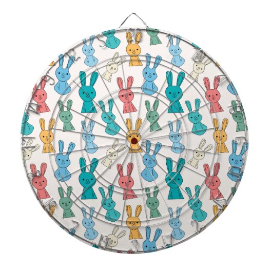 Paasbunny Dartbord (Voorkant)