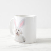 PaasBunny Dog Cute Easter Coffee Mok (Voorkant links)