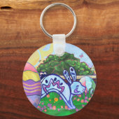 PaasBunny Easter Egg Hunt Sleutelhanger (Voorkant)