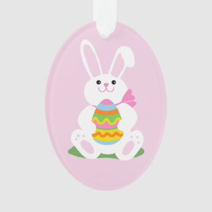 Paasbunny ~ Egg-boom Ornament