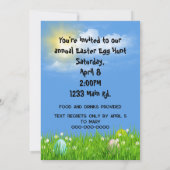 Paasbunny Egg Hunt Party (Achterkant)