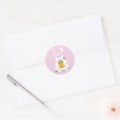 Paasbunny | Egg Hunt Ronde Sticker (Envelop)
