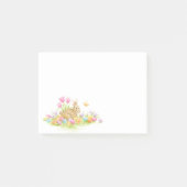 PaasBunny-eieren en bloemen na de invoering Post-it® Notes (Voorkant)