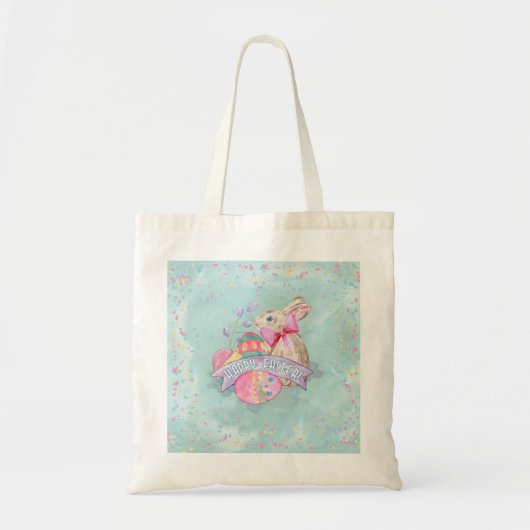 PaasBunny, Eieren en Confetti ID377 Tote Bag (Voorkant)