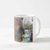 PaasBunny en bruin paard Koffiemok (Voorkant rechts)