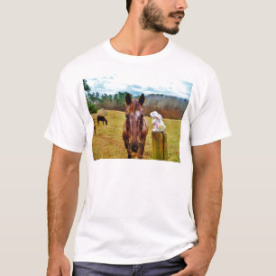 PaasBunny en bruin paard T-shirt