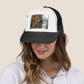 PaasBunny en bruin paard Trucker Pet (In situ)
