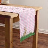 PaasBunny en eieren in gras Korte Tafelloper (Voorbeeld)