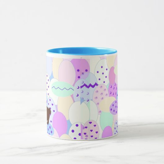 PaasBunny en eieren Mok (Midden)