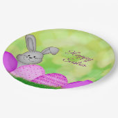 PaasBunny en eieren Papieren Bordje (Gekanteld)