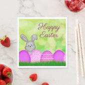 PaasBunny en eieren Servet (Insitu)