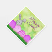 PaasBunny en eieren Servet (Hoek)