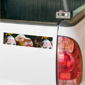 PaasBunny en koe-ei Bumpersticker (Op Truck)