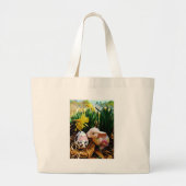 PaasBunny en koe-ei Grote Tote Bag (Voorkant)